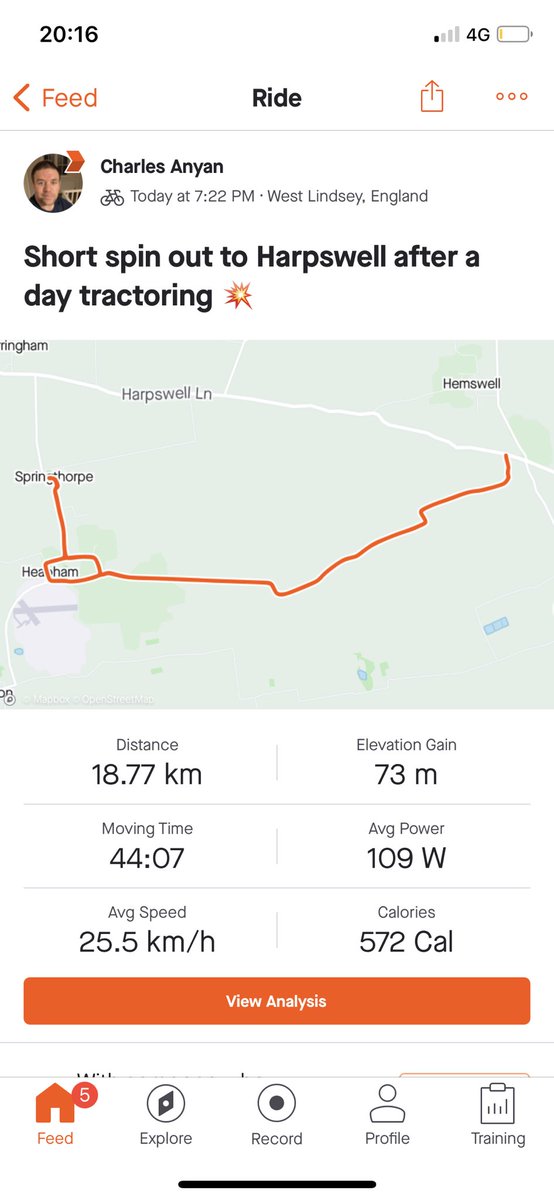 CharlesAnyan's tweet image. A short and windy cycle out to #Harpswell this evening to keep my exercise every day streak alive.

Was a fantastic evening for it 💥