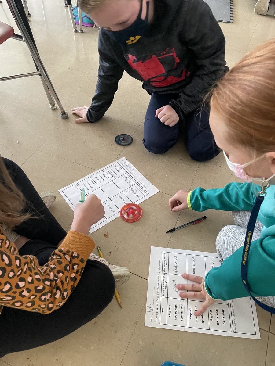 ahoysecondgrade's tweet photo. It was a busy day in second grade. Miss Schwartz taught us all about push and pull in a fun inquiry based activity. Students engaged with various toys and tools to discover how force affected its movement. #collaboration #engagingwork #stem https://t.co/eX9Ah6Bf8E