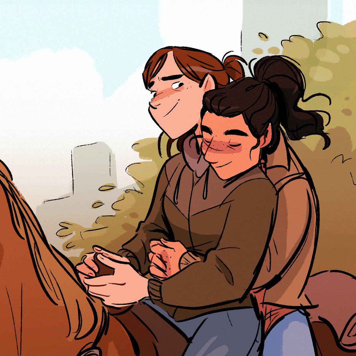 dk_draws's tweet photo. Hey #VisibleWomen 👋

I’m Diana! I’m an art director &amp; illustrator working in animation. Drawing queer characters bein' cute is my favorite thing✨ https://t.co/OvlZUm6CmL