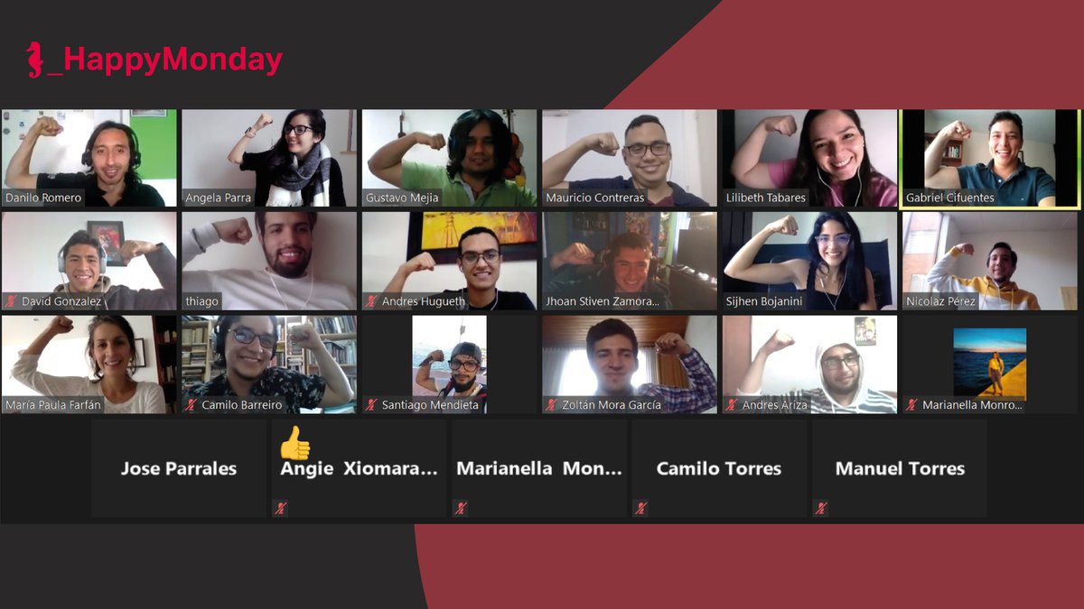 HolbertonCR's tweet photo. #HappyMonday😀
Make this week a wonderful week!💪🏽 https://t.co/aj6qAIKFXy