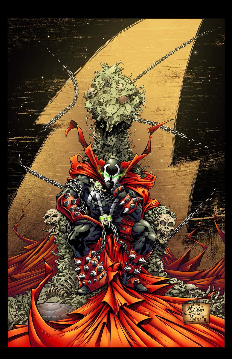 CrissMadd13's tweet photo. Shawna Madd killing it on #colors over @kevinconradart #pencils and my #inks 
Of #Spawn created by @toddmcfarlane
This is one if my #favorites
#spawnally #alsimons #hellspawn #gonemadd https://t.co/fQvq7Fw1qE