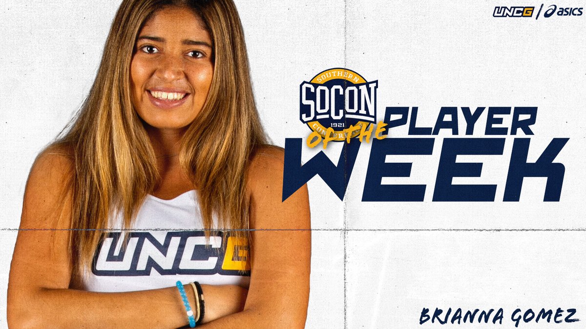 UNCGWTennis's tweet photo. Brianna Gomez earns @SoConSports Player of the Week after going 2-0 in singles play against No. 34 Furman &amp; UNCW

#letsgoG | 📰 https://t.co/Y727wtrpc1 https://t.co/vbrxtJQOtI