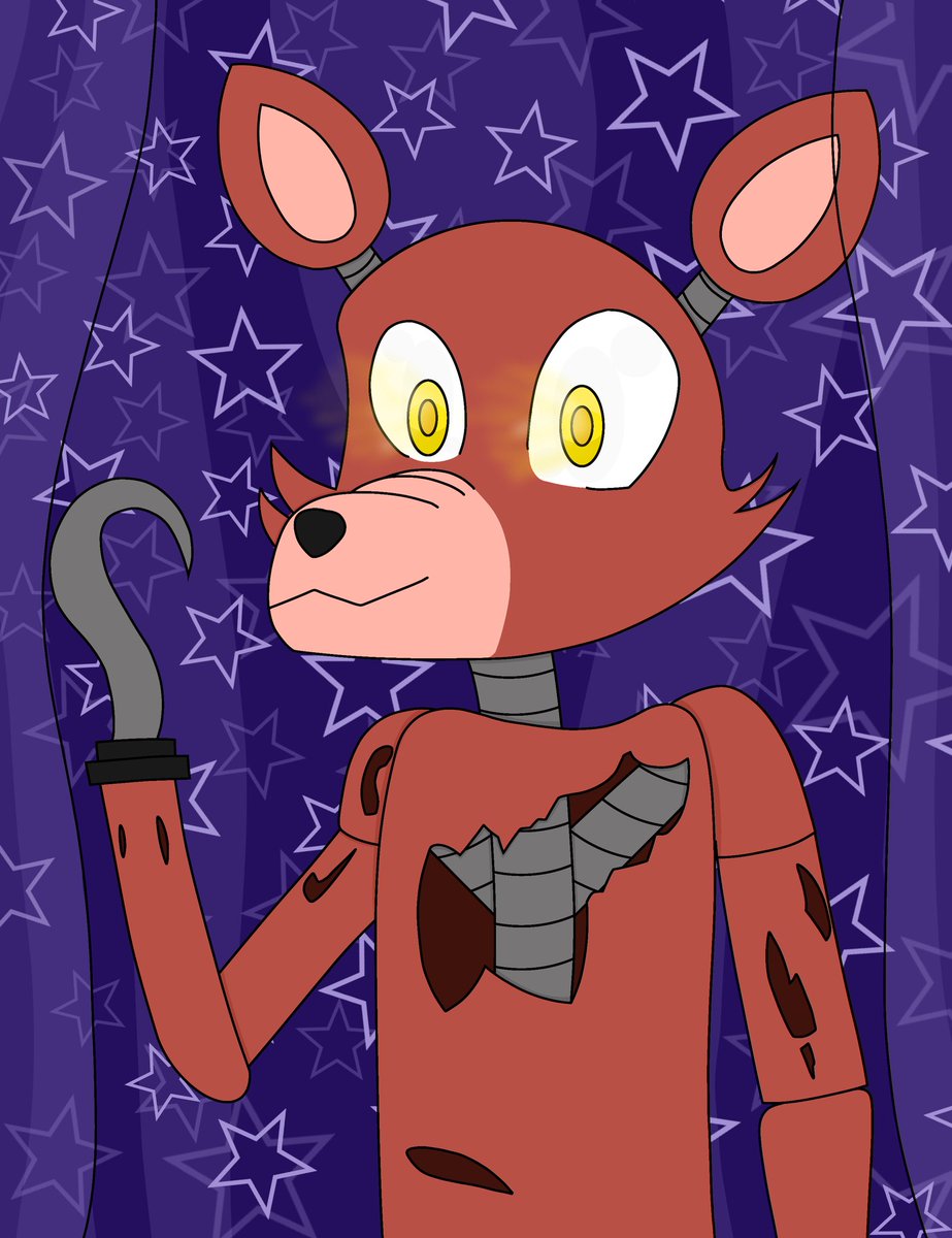 Foxy9899Fox's tweet photo. Hice lo que pude para añadir más efectos pero creo que me quedo bien 
#arte #art #FNAF #fnaffanart #draw #digitalart #dibujodigital #dibujo #FiveNightsAtFreddys https://t.co/9fes8Waa8f