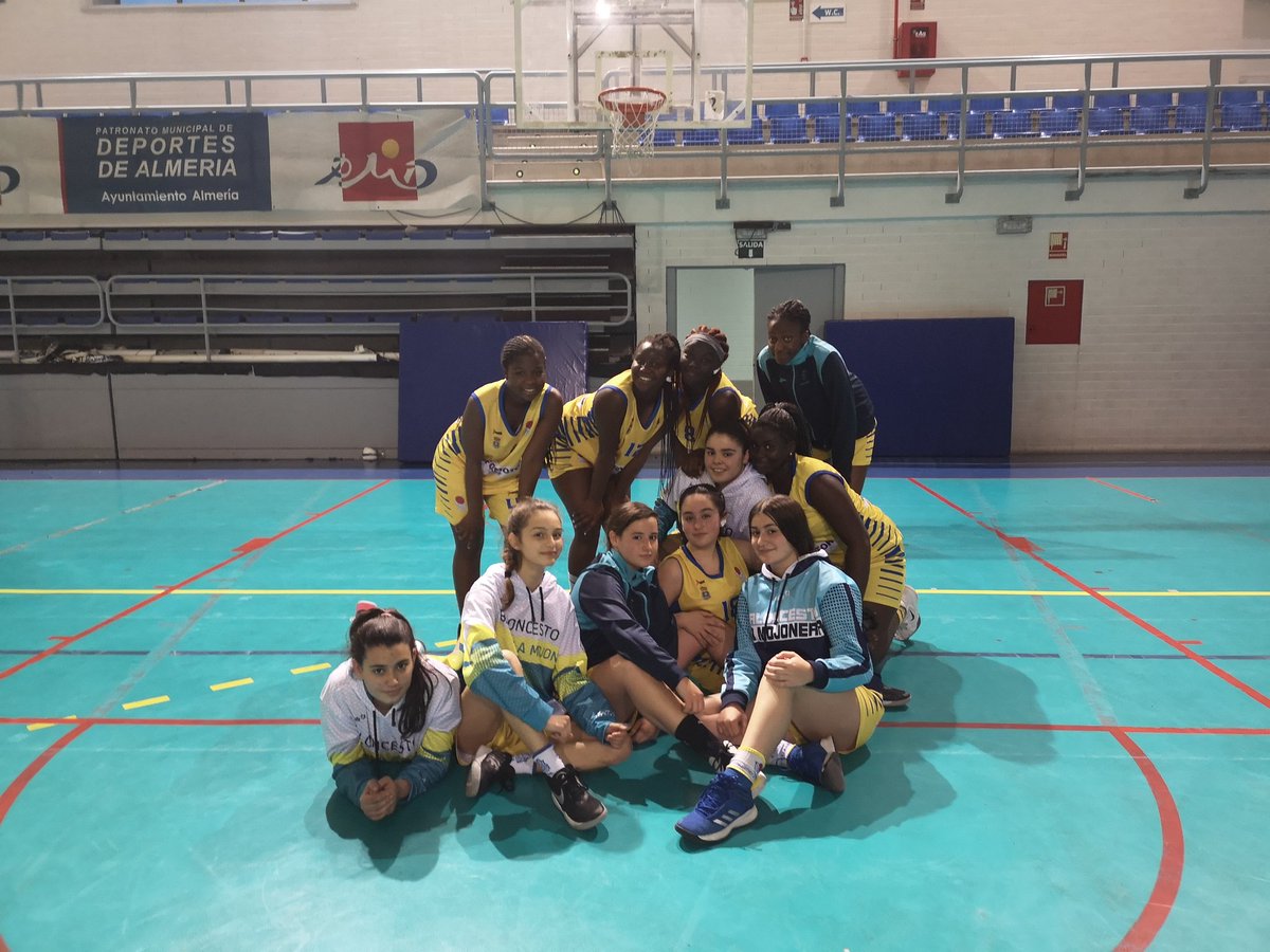 cblamojonera's tweet photo. Gran victoria de nuestras cadetes de #Ciformotor frente al CB Almería. Un partido luchado hasta el final! 💪🏼💪🏼 https://t.co/fuO5sesc2g