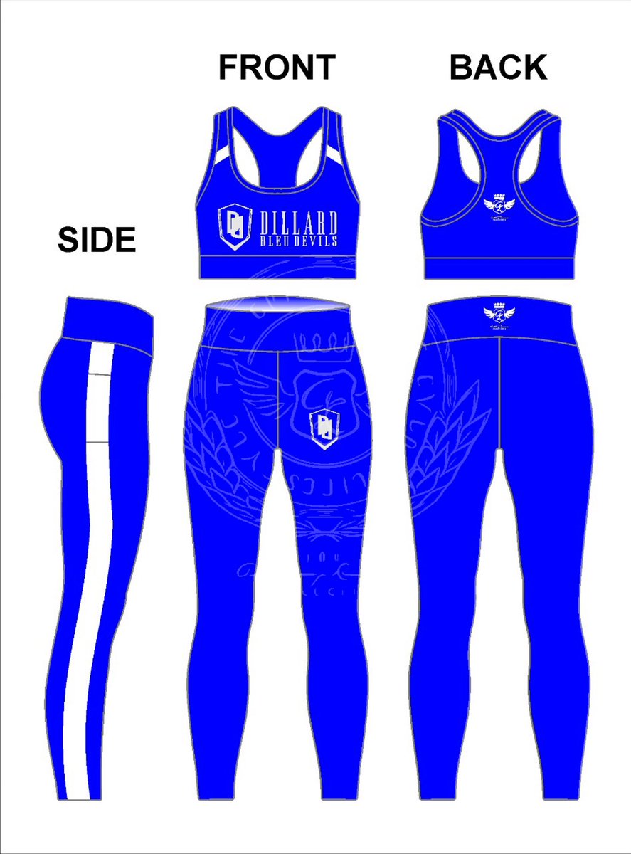 ALCollection's tweet photo. “Ex Fide, Fortis” means “From Faith, Strength” #DillardUniversity
#ALCollectionDU sports bra and leggings can now be preordered @ https://t.co/QfS91pyNsC #thenewhbcuflava #DU #NOLA #hbcu #blackexcellence #explorepage #MyDU #BleuDevils https://t.co/PADPZg7QsF
