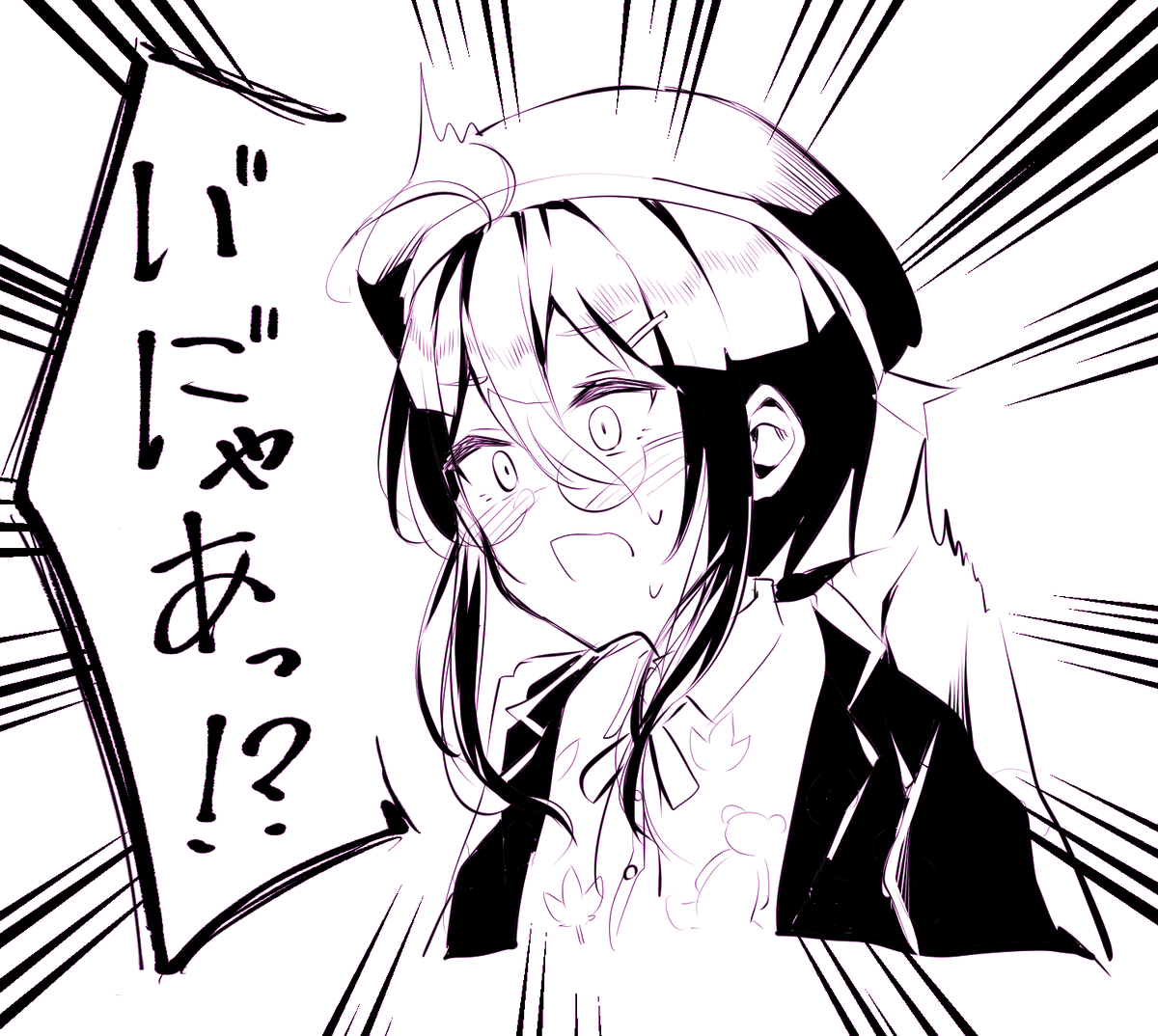 あすかくんのたまに出る悲鳴、かわいくてすきです
#しんどーお絵描き 