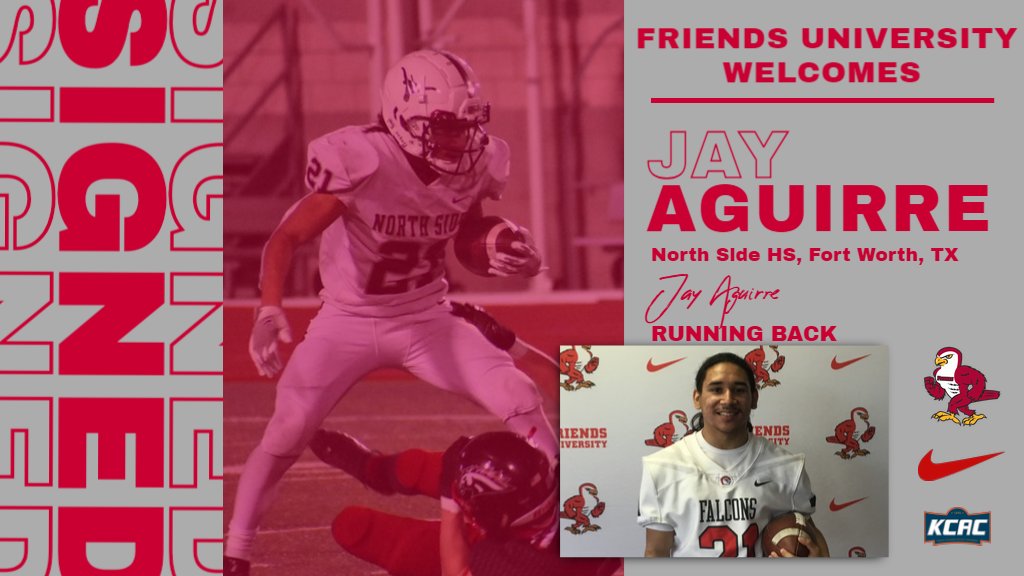 FalconsFU's tweet image. @FriendsGridiron would like to welcome @jlaguirrejr410
from North Side HS (Ft. Worth, TX) to the '21 Falcon Family #RISEHigh21