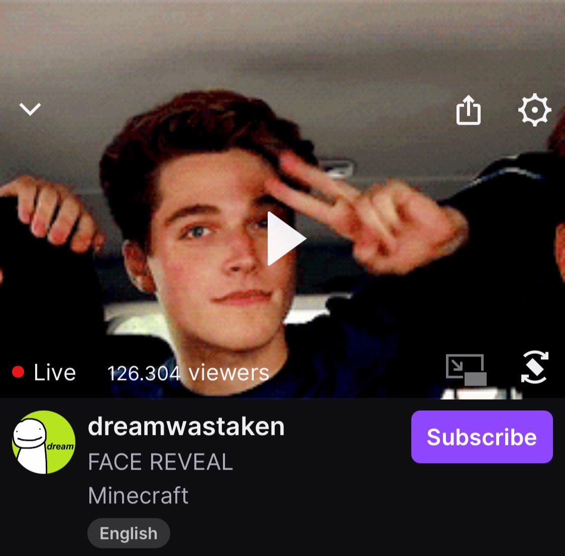 What?! No Dream's face reveal?  Face reveal, Minecraft, What meme