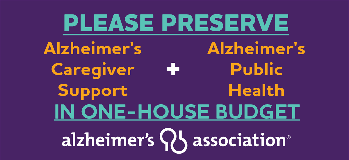 sgorie's tweet photo. .@samraforsenate Thank you for restoring critical Alzheimer's funding in the one-house budget. Please ensure support for Alzheimer's is fully funded is included in the final budget #ENDALZ https://t.co/5jtriBe8Jl