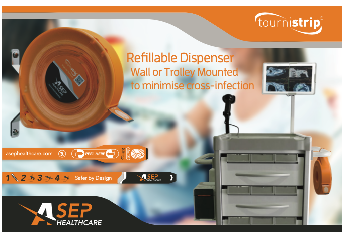 With Covid case numbers decreasing and the pressure on the #NHS starting to ease, now's the time to take a look at ASep Healthcare's Tournistrip single use #tourniquet and dispenser combination. 

Get in touch for samples and to book an online demonstration.