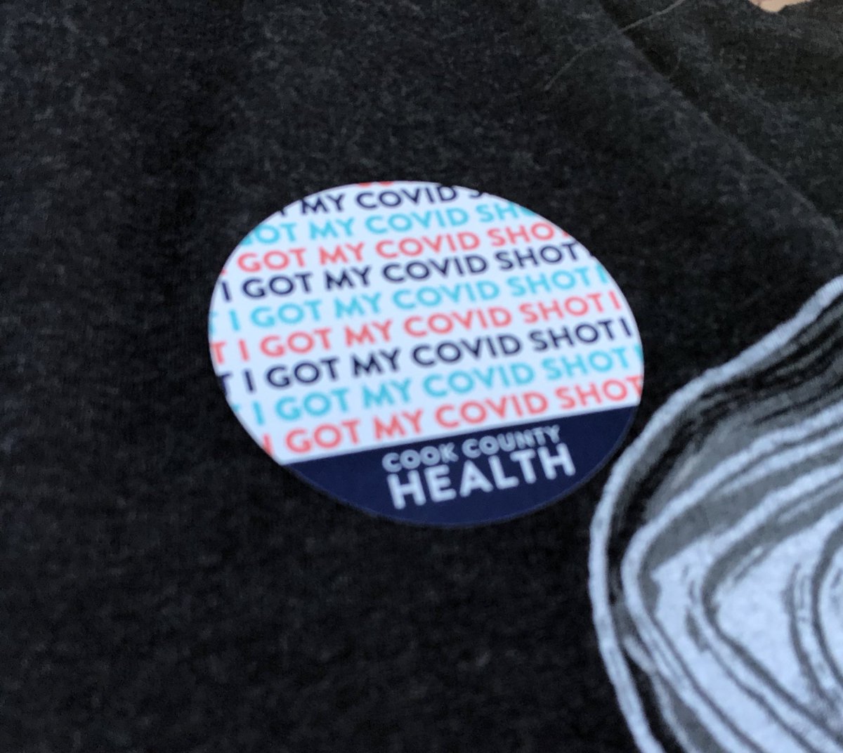 Technogeisha's tweet photo. First vaccination done! https://t.co/LPBvTIr0CJ
