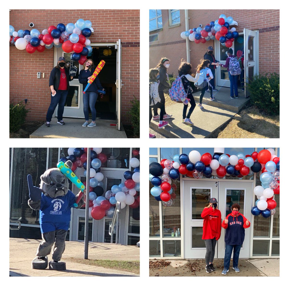 BrownPeabody's tweet photo. Brown School Opening Day is a huge success!  It feels amazing to have all our in-person learners together again!  #RiseAbove #OpeningDay @Peabody_Super @PeabodyPublic https://t.co/fLIyGNmluF