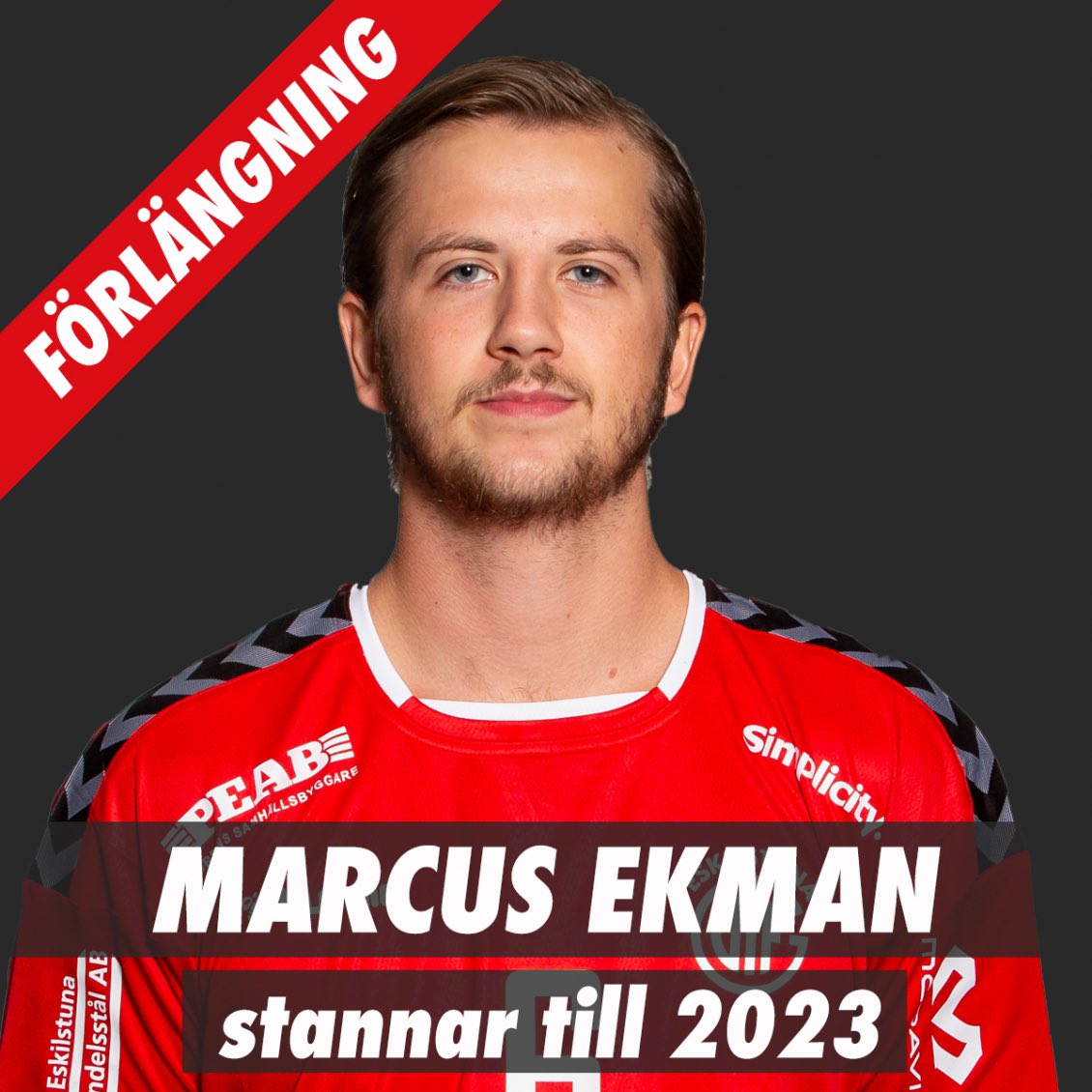 EskilstunaGUIF's tweet photo. Spelarnyhet: https://t.co/Jv0wxQxDON https://t.co/RZ7Kzp2aAw