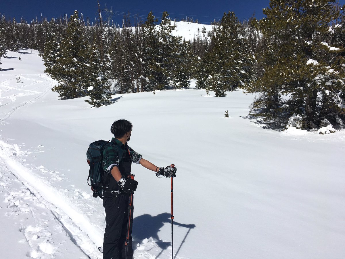 CSSWildSurvival's tweet photo. We skied into a pristine valley to learn and practice avalanche rescue skills. https://t.co/CmlIDGVs5H