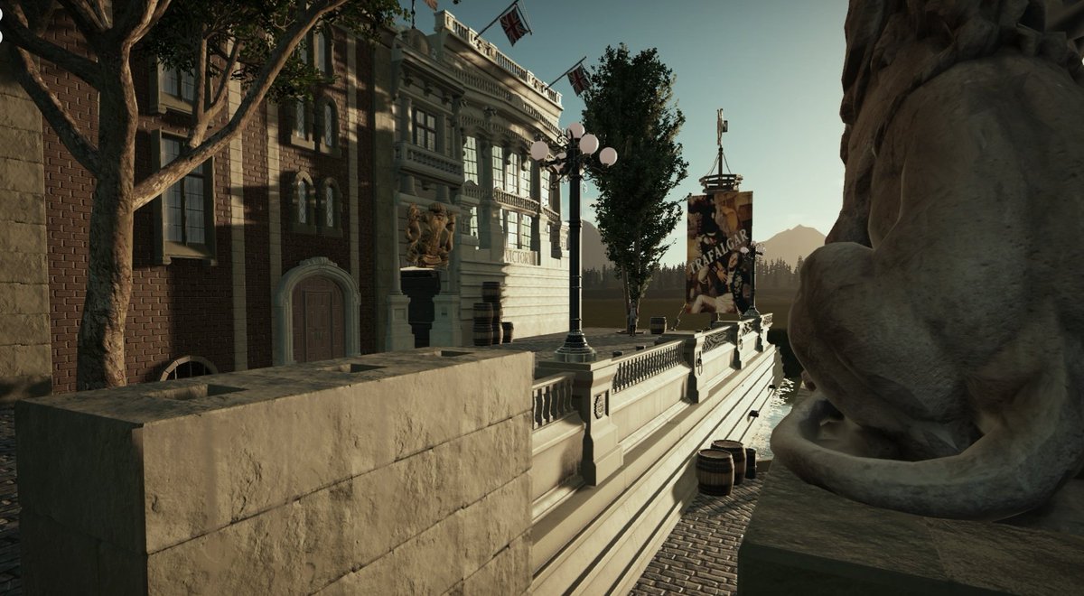 ParkLife55's tweet photo. TRAFALGAR EXPERIENCE 
This attraction takes guests on board the HMS Victory in the heat of the most famous sea battle in history @PlanetCoaster #planetcoaster #nelson #trafalgar #victory 🇬🇧⚓ https://t.co/ddEhyxgXt9