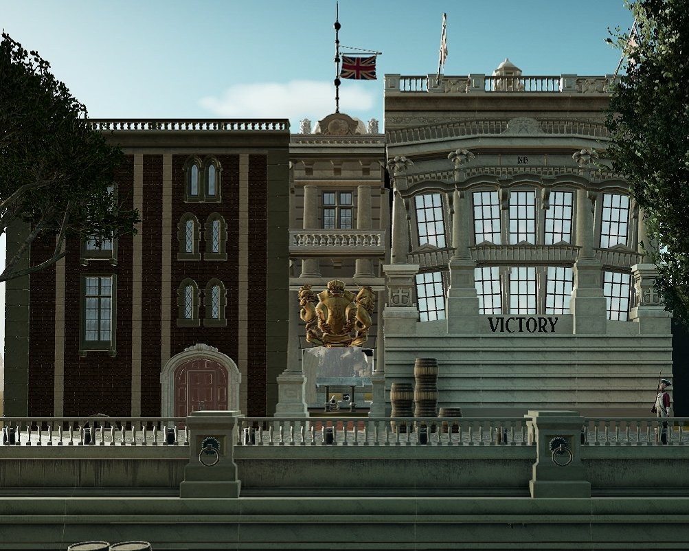 ParkLife55's tweet photo. TRAFALGAR EXPERIENCE 
This attraction takes guests on board the HMS Victory in the heat of the most famous sea battle in history @PlanetCoaster #planetcoaster #nelson #trafalgar #victory 🇬🇧⚓ https://t.co/ddEhyxgXt9
