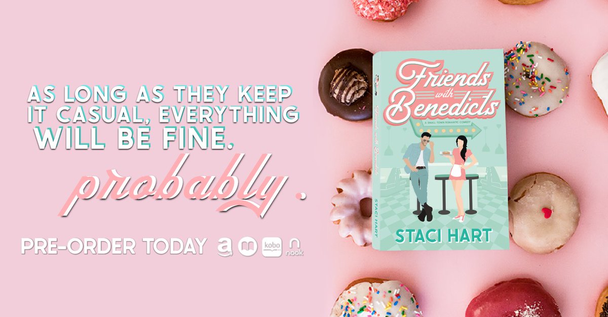 Well, fry my eggs and call them fertilized--here comes a new small town, friends to lovers, second chance romance, and it's DELISH. 

Preorder today!
Amazon amzn.to/2Zg6HD8
Apple apple.co/3rW6ykx
B&amp;N bit.ly/2ZhPdGm
Kobo bit.ly/2ZkYqhq