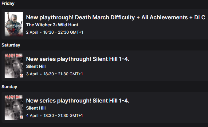 Moonwalker_M's tweet photo. The Witcher one scares me so much because it really is a massive commitment BUT it's a great game so let's do what we can. :) https://t.co/yCFzYDBLRM