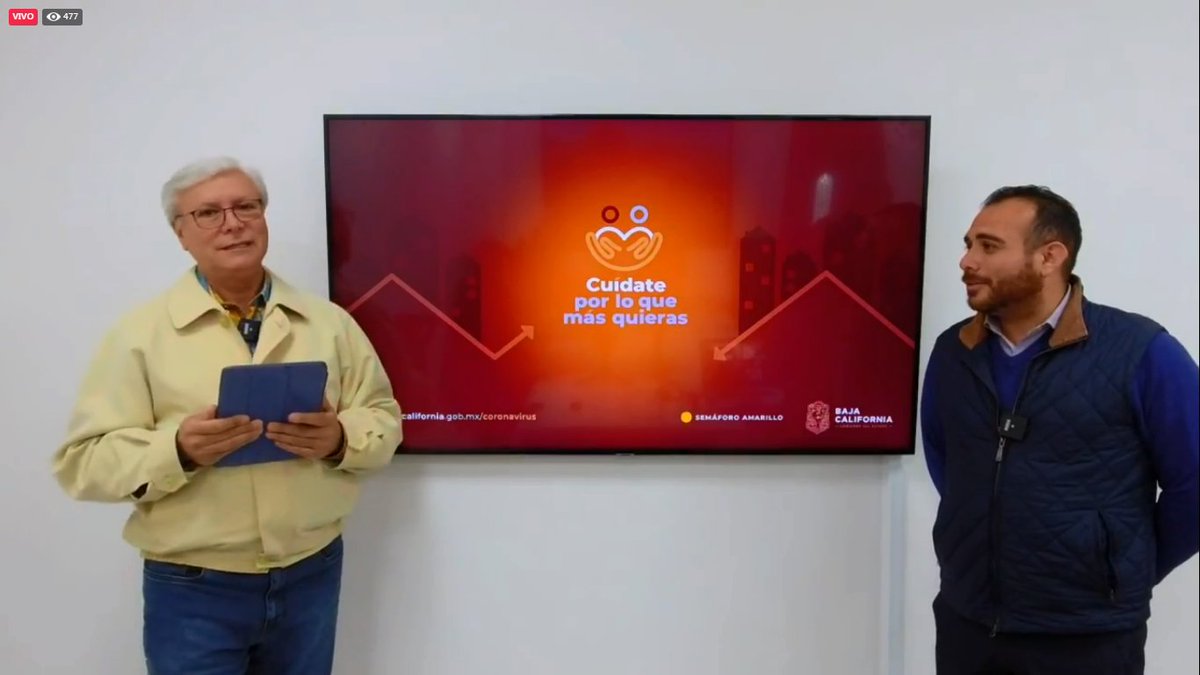 Jaime_BonillaV's tweet photo. 🔴 #EnVivo | Desde el Centro de Gobierno - Tijuana compartimos la información más relevante en temas de seguridad, agua, cultura, educación y salud en Baja California ¡Buen día! https://t.co/VP9ayW6BnZ
#CuídatePorLoQueMásQuieras #BCGenera #UsaCubreboca #COVID19 https://t.co/vNCY6UKAGn