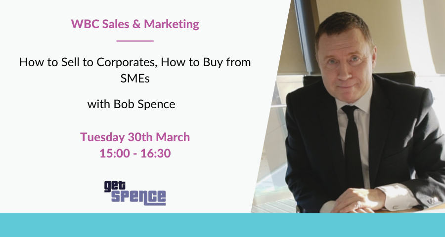 WestminsterBC's tweet photo. Tomorrow we welcome expert sales trainer Bob Spence to talk to our community about how your small business can acquire corporate clients. 
Save your seat here: https://t.co/ozuIg6YaqI
#Sales #SMEs #BusinessGrowth https://t.co/P1TqZtzEEo