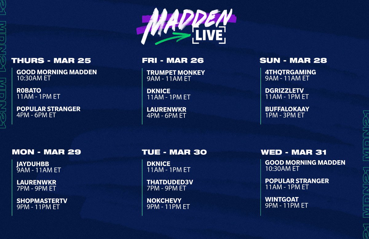 Madden Twitter Madden Twitter