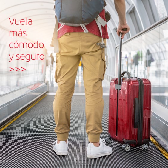 Iberia on Twitter: "Te recordamos que puedes facturar tu equipaje de mano sin coste en los de Iberia e Iberia Express🧳✈️ Viajarás más cómodamente y reducirás el contacto a bordo para