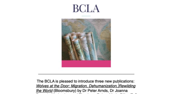 Wanted to thank the British Comparative Literature Association for featuring my new book in their latest newsletter.  #comparativelit #newbook <a href="/BloomsburyAcad/">Bloomsbury Academic</a>