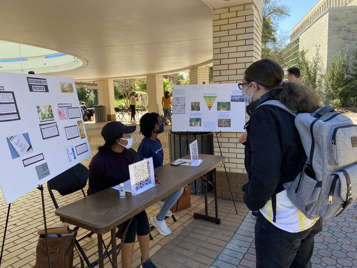 sustainsouthern's tweet photo. It's finally time, Southern Sustainability week is here! We are be tabling at the rotunda every single day this week from 11-1pm with interactive lessons, and events! Stop by to learn things you never knew about sustainability! https://t.co/1sjBsgcLwR