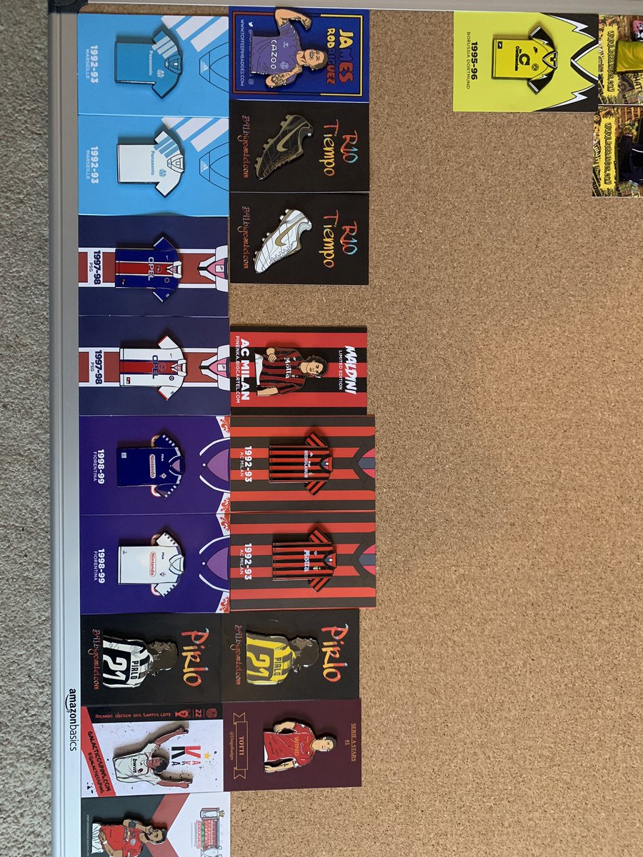 badges_pin's tweet photo. transferred and used backing cards on new 90x60 board 👍🏼 aswell as my complete collection of @Magpin1 including all rares in their boxes and pinenka box aswell. @Tartanarmypins @COPAkits_ @BVBBadges @RetroCalcio_10 @ToffeePinBadges @B91Creations @Hoidy @CSCmerch @GalacticosPins https://t.co/PvbKcRTCVf