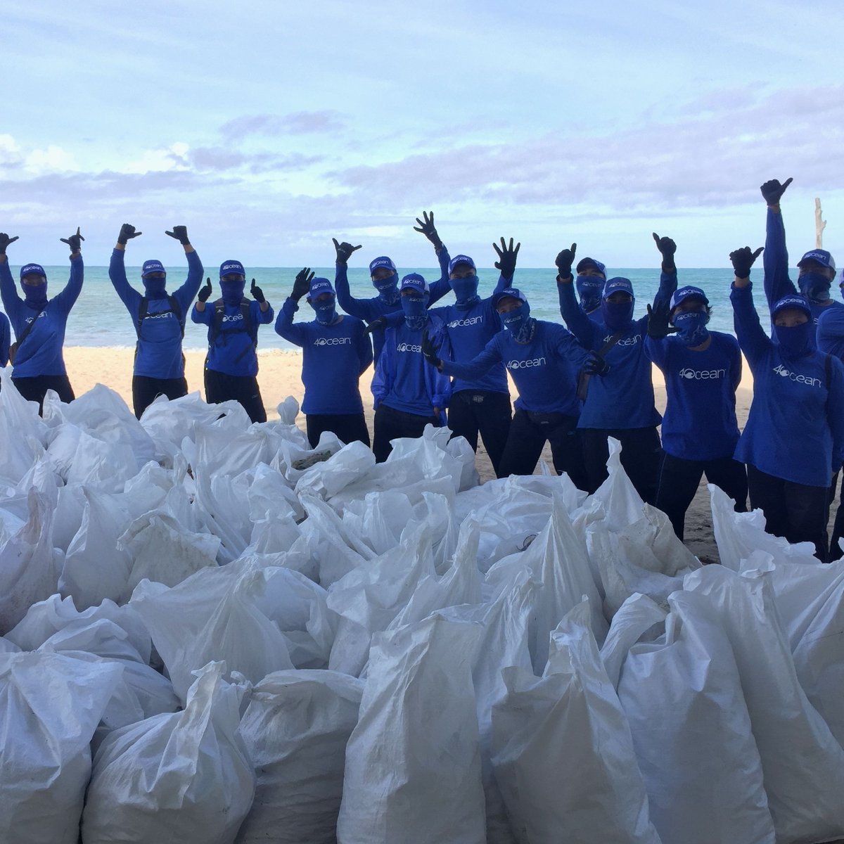 4ocean's tweet photo. 14 MILLION POUNDS REMOVED!

Yep, you read that right. We're sailing past our pounds pulled goals and have officially recovered 14 MILLION pounds of trash from the ocean, rivers, and coastlines.

Drop an 🌊 emoji below if you're stoked about this incredible achievement! https://t.co/GJTy26KN1Q