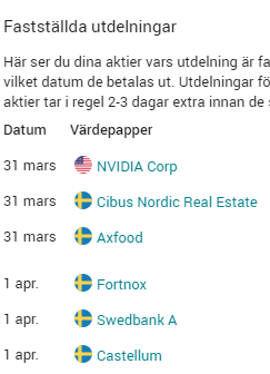 LindholmMarkus's tweet photo. Kul att denna säsong börjar snart! #utdelningar #aktier #börsen https://t.co/LKoNUbLfzn