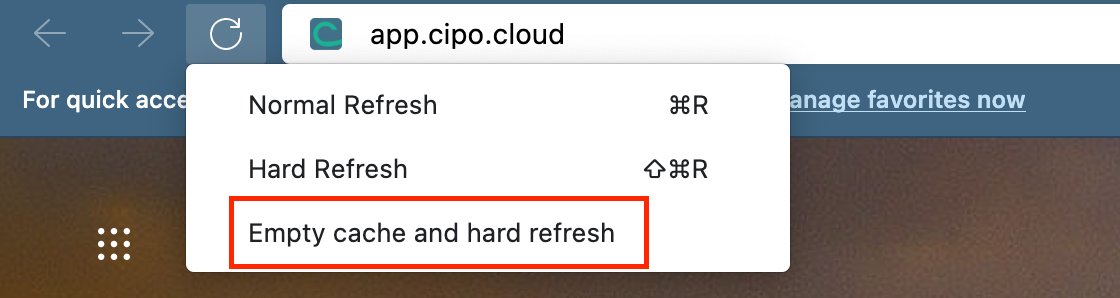 CipoSupport's tweet image. Did you know that Access/Permission related issues in #cipo can be solved by clearing the browser cache? Follow these steps to  (1) Press F12 on your keyboard (2) Select Empty cache and hard refresh (3) Access CIPO #builtforowners #cmsoftware #goingdigital
