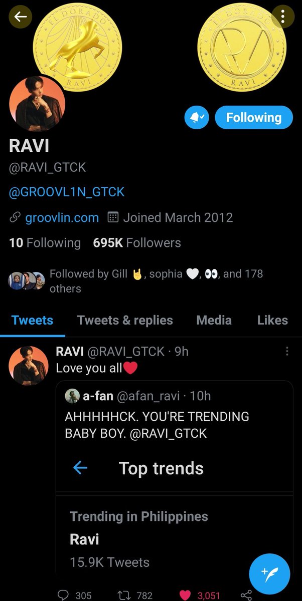 afan_ravi's tweet photo. RAVI ONCE SAID: "LOVE YOU ALL" Can you please take my heart? Pleaaase take it!! 🥺💜
-
@RAVI_GTCK @GROOVL1N_GTCK #RAVI #BORAVI #BORAVIS https://t.co/CXR8MYyUX4