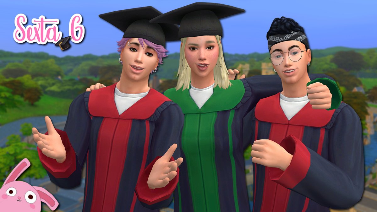 SraSimmer's tweet photo. GRADUACIÓN 🎓 SEXTA GENERACIÓN ✨ LOS SIMS 4 | EP 14

▶️ https://t.co/JsX9JOcKvY
#SextaG #TheSims4 https://t.co/PQhbSwI0q5