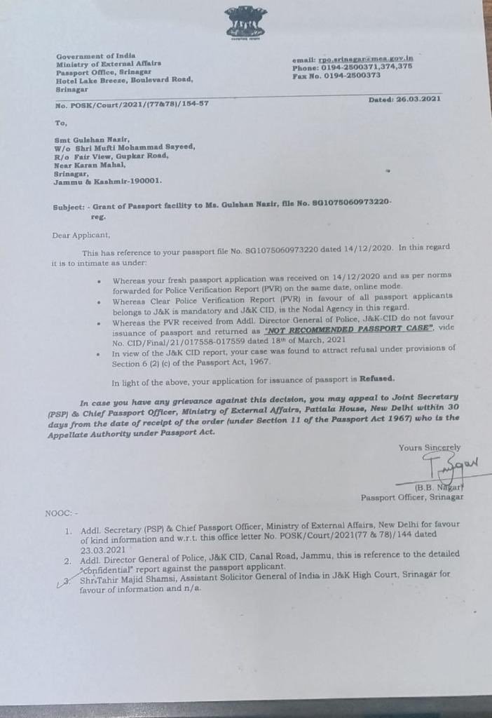 SalmanSoz's tweet photo. Mufti Mohammad Sayeed was India's Home Minister in the VP Singh Government (supported by BJP)

He survived at least one assassination attempt by militants.

He formed a govt in alliance with PM Modi's BJP.

Today his wife and daughter (an ex-Chief Minister) can't get a passport. https://t.co/jDyNQJcL2O