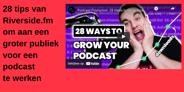 28 tips van <a href="/RiversidedotFM/">Riverside</a> om aan een groter publiek voor je podcast te werken.
community.productschool.nl/c/%F0%9F%A7%B0…