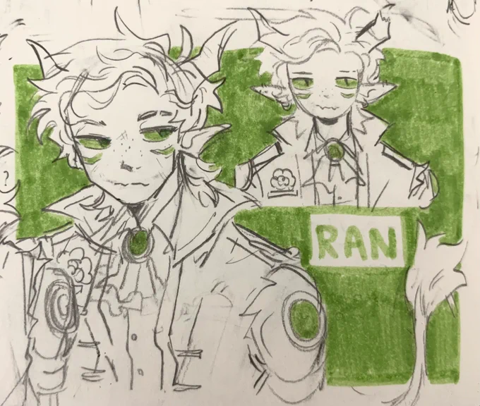 still thinking abt ran....hes so cool #ranboofanart #TalesFromTheSMPArt 