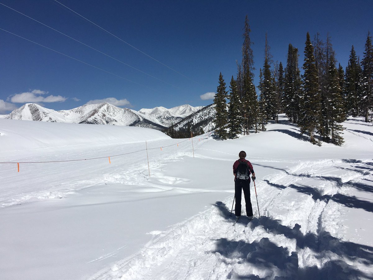 CSSWildSurvival's tweet photo. Skiing back to the pass at the end of an amazing day! https://t.co/Vqt56jGD9O