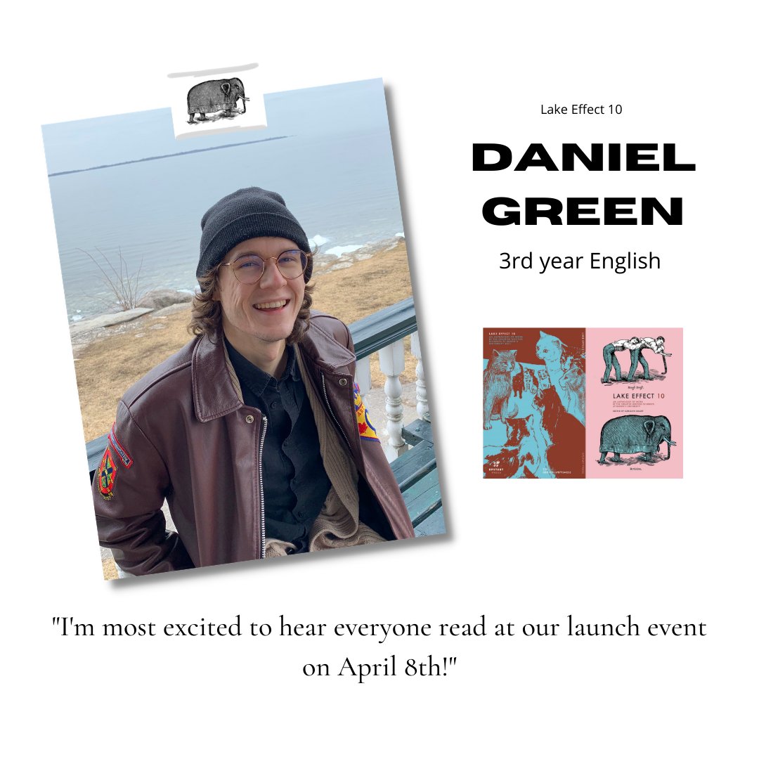 10_effect's tweet image. Welcome our next Lake Effect 10 contributor, Daniel Green, and enjoy an excerpt from his short story, "Ballad of a Thin Man."

@daniel_cgreen @QueensCWRI