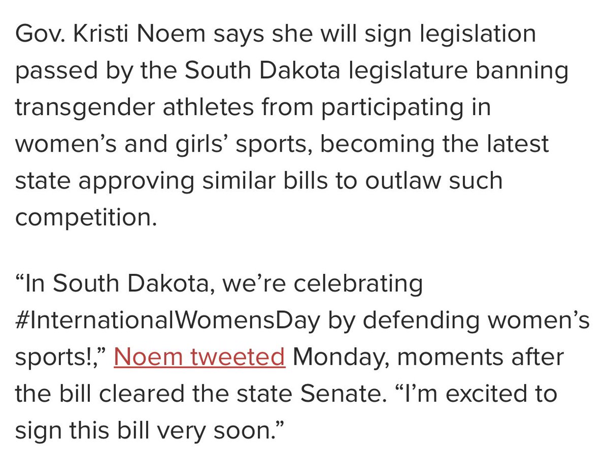 Raquel__Willis's tweet photo. No one should be surprised that South Dakota Gov. @KristiNoem has the time and energy to whine about a Lil Nas X video and some shoes in the same week that she wants to refine a bill to ban trans youth from sports. https://t.co/oI9DXCTx93