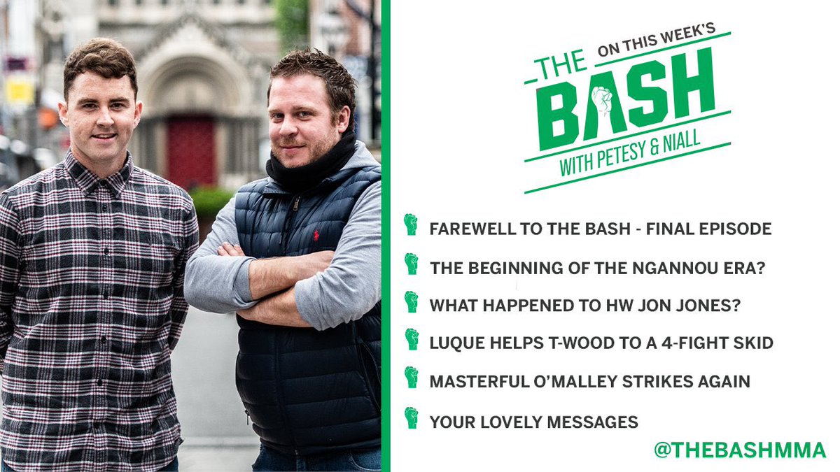 It was a pleasure cutting it up with <a href="/niallmcgrath4/">Niall McGrath</a>. Thanks so much to <a href="/goalhangerfilms/">Goalhanger Films</a> for the opportunity. It was a pleasure telling all the fighters’ stories and speaking to the amazing media members who appeared on the show. Until next time! 

apple.co/3fgN7gg