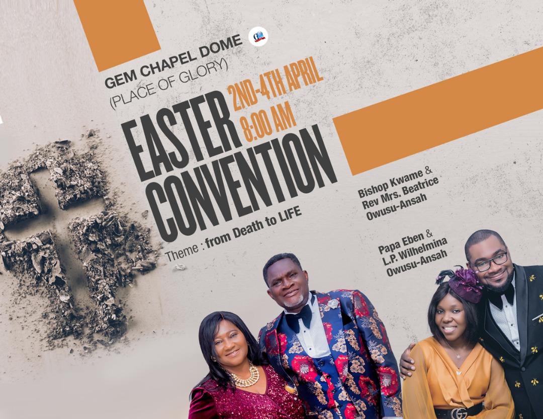 gem_dome's tweet photo. EASTER CONVENTION!!! EASTER CONVENTION!!! EASTER CONVENTION!!!
Thank You Jesus for the CROSS.
Don't miss out.
Join us at our church auditorium #Placeofglory or online @ Pastor Ebenezer Owusu-Ansah on Facebook for all the sessions. God bless you 🔥🔥🔥🔥 https://t.co/tToiCtj9SD