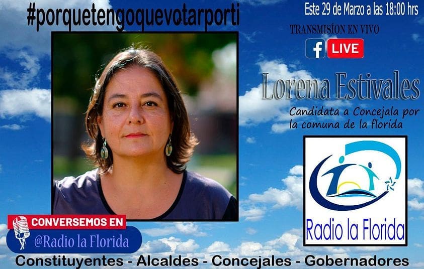 lestivales's tweet photo. ¡Hoy a las 18 HRS. Estaremos en Radio La Florida en VIVO desde su página de Facebook! L@s esperamos!
.
.
.
.
#lorenaestivalesconcejala #radiolaflorida #concejalía #concejomunicipal #laflorida #lafloridachile #quelafloridaflorezca https://t.co/EktmnEZRrX