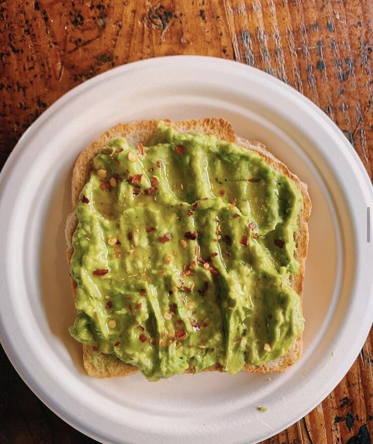 Avocados are a great  source of fiber, folate, potassium, vitamin E, and magnesium. Stop by today to try our delicious avocado toast!