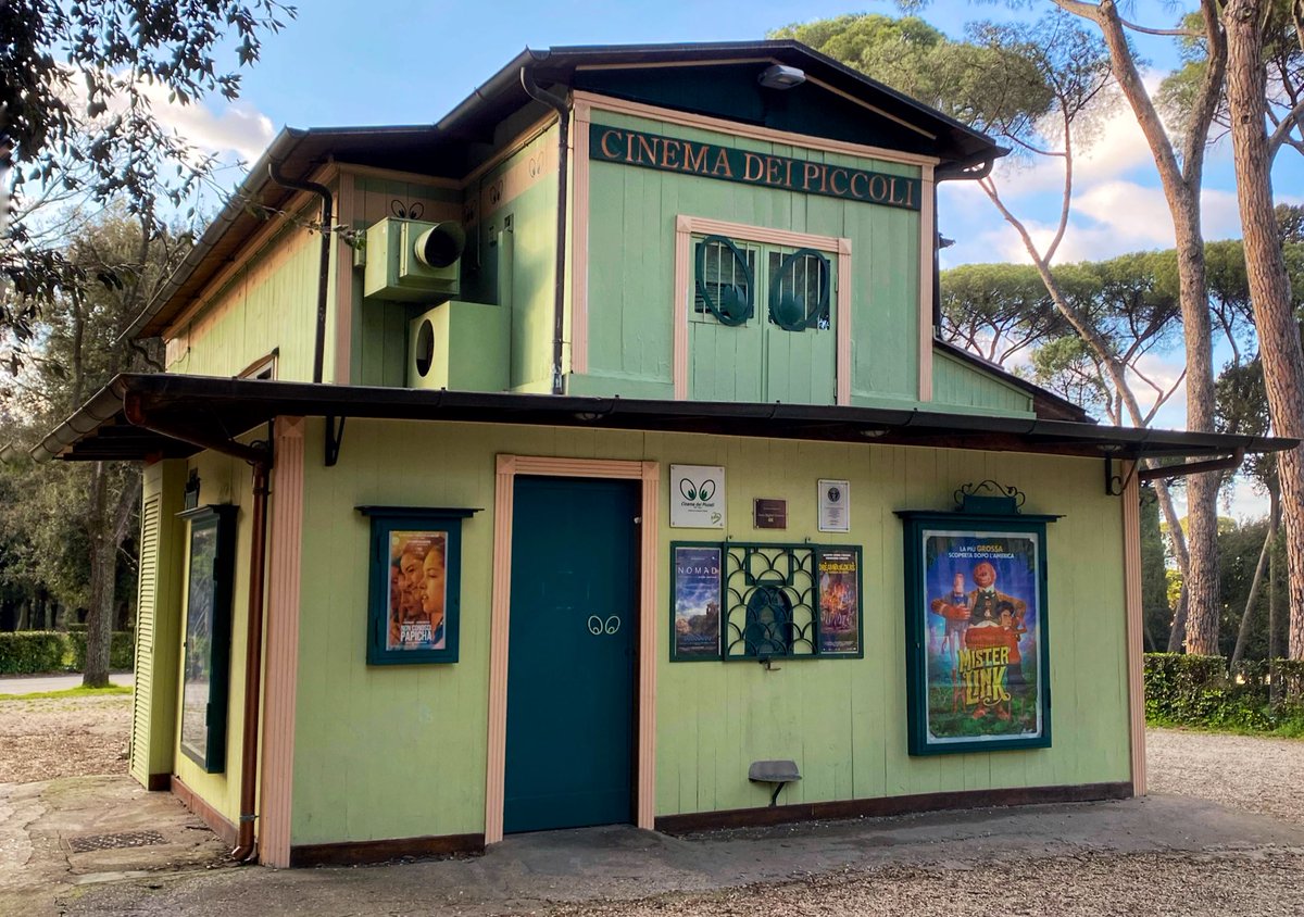 Os presento el cine más bonito del mundo #CinemaDeiPiccoli #VillaBorghese