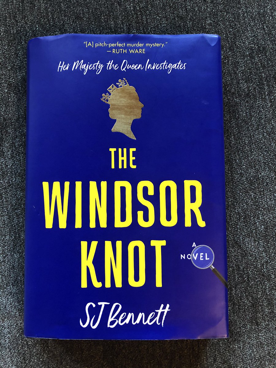 Book 36: The Windsor Knot. I like murder mysteries a lot. This one was okay. Definitely an interesting idea to make the Queen a super sleuth.