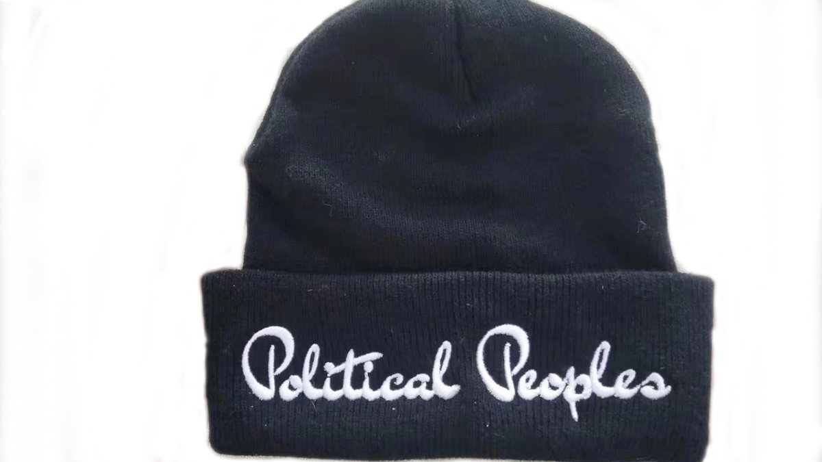 PPMusicGroup's tweet photo. Official Political Peoples  Beanies DM for yours #politicalpeoples #beanies https://t.co/W0jzWeTIih
