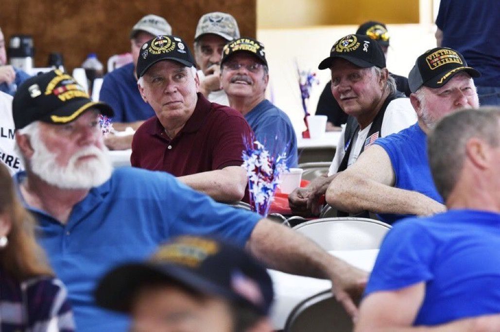 THEANTHEMGIRL's tweet photo. To all our Vietnam Veterans. Thank you for your service and Welcome Home. We honor your selflessness and sacrifice —. and never forget those who did not make it home. #VietnamWarVeteransDay https://t.co/wKkmFahfGP