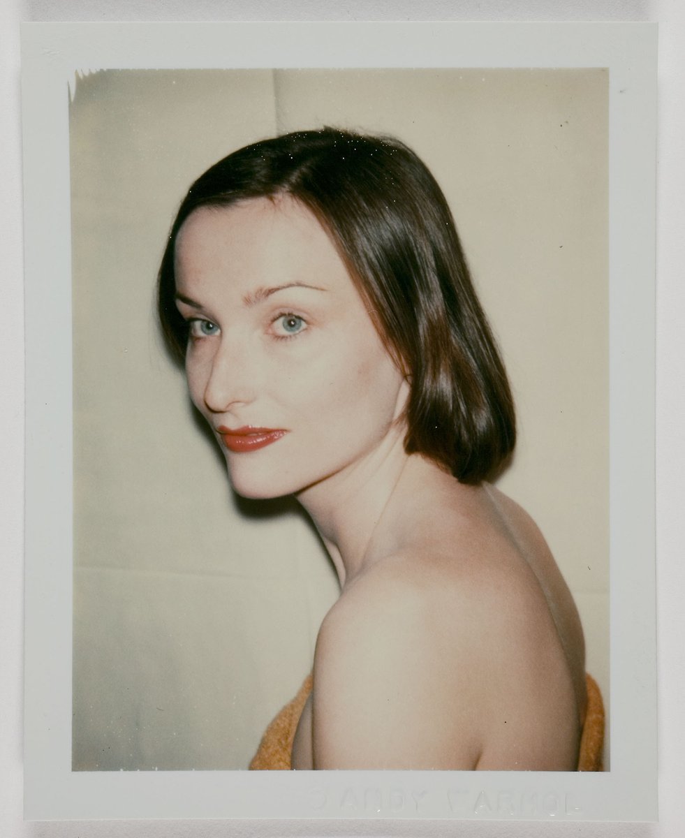 artistwarhol's tweet photo. Andy Warhol, Unidentified Woman (High Forehead, Thin Eyebrows), 1980 https://t.co/6v7B278Z3e #aicphotography #andywarhol https://t.co/jUoK5rKQ46