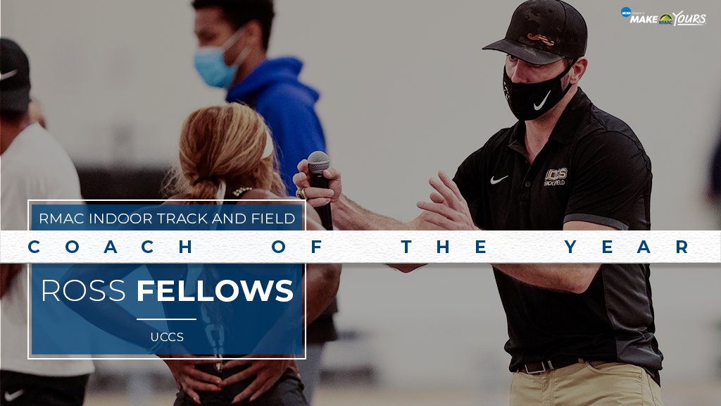 For the second year in a row, Ross Fellows of @GoMountainLions is both the Men's and Women's #RMACtf Coach of the Year following a sweep of the conference championships and numerous All-American honors. #EverythingElevated